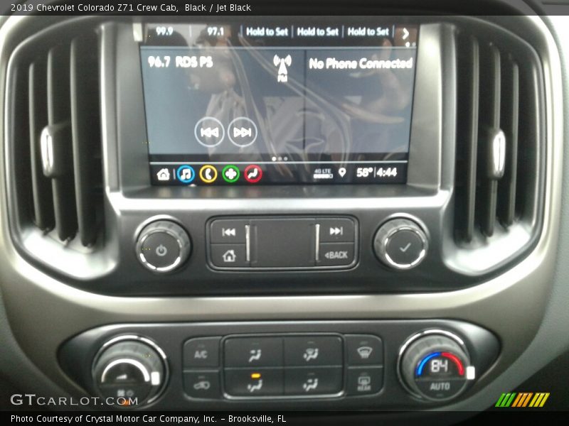 Black / Jet Black 2019 Chevrolet Colorado Z71 Crew Cab