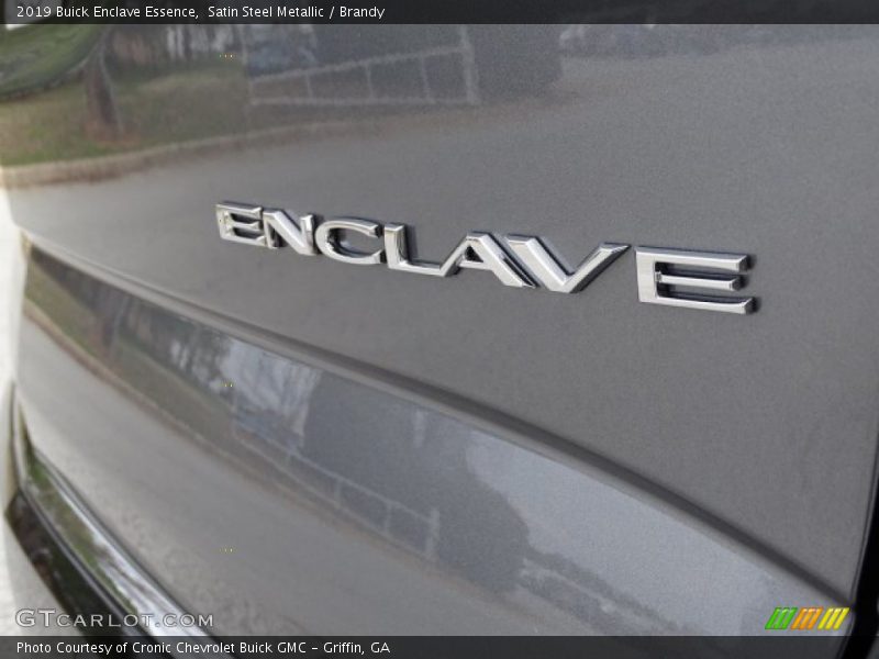 Satin Steel Metallic / Brandy 2019 Buick Enclave Essence