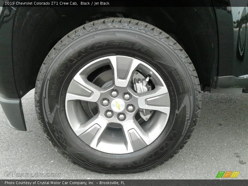 Black / Jet Black 2019 Chevrolet Colorado Z71 Crew Cab