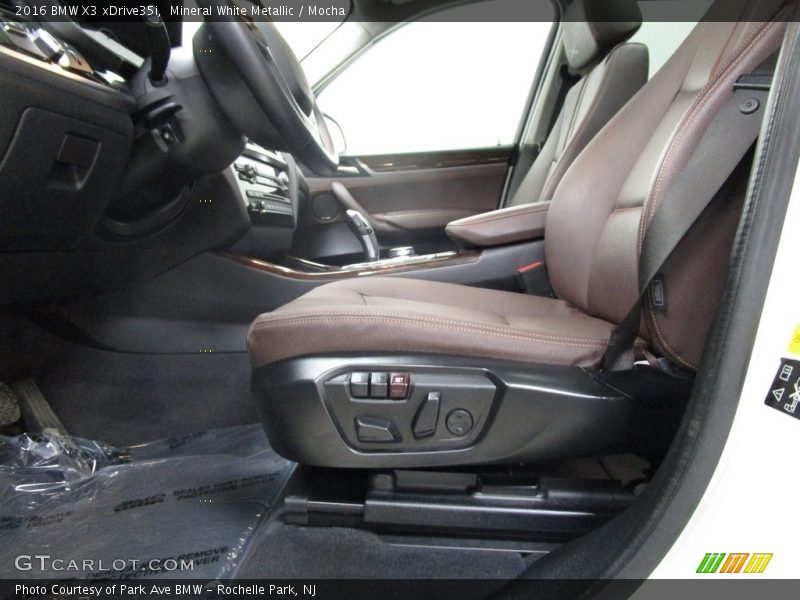 Mineral White Metallic / Mocha 2016 BMW X3 xDrive35i