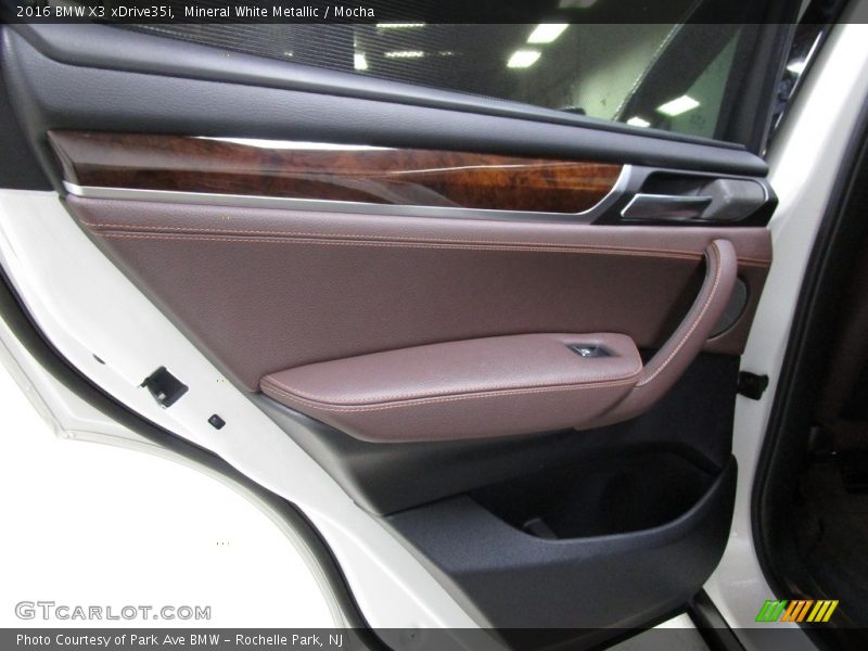 Mineral White Metallic / Mocha 2016 BMW X3 xDrive35i