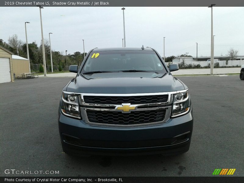 Shadow Gray Metallic / Jet Black 2019 Chevrolet Tahoe LS