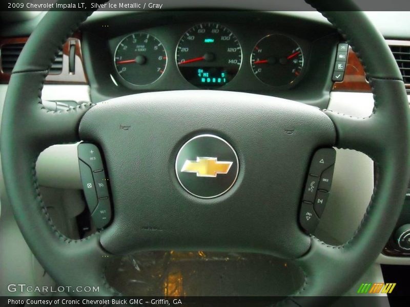 Silver Ice Metallic / Gray 2009 Chevrolet Impala LT