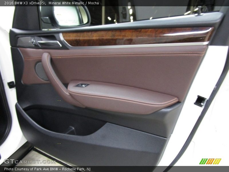 Mineral White Metallic / Mocha 2016 BMW X3 xDrive35i