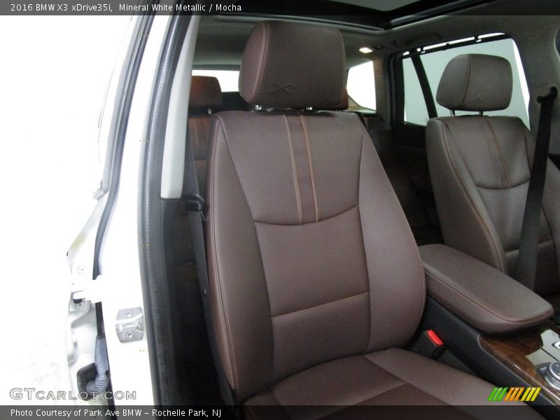 Mineral White Metallic / Mocha 2016 BMW X3 xDrive35i
