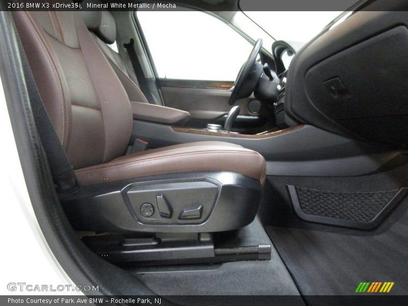 Mineral White Metallic / Mocha 2016 BMW X3 xDrive35i