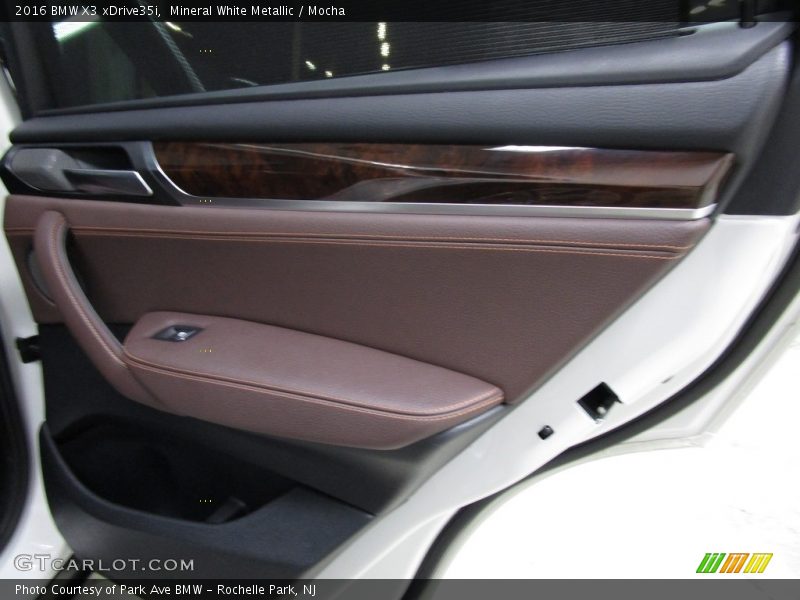 Mineral White Metallic / Mocha 2016 BMW X3 xDrive35i