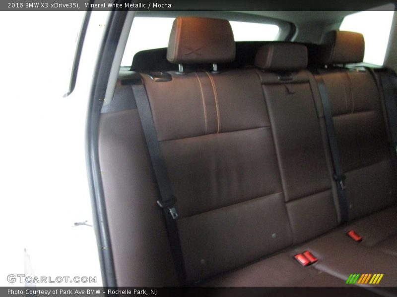 Mineral White Metallic / Mocha 2016 BMW X3 xDrive35i