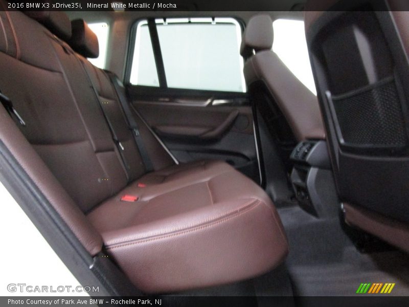 Mineral White Metallic / Mocha 2016 BMW X3 xDrive35i