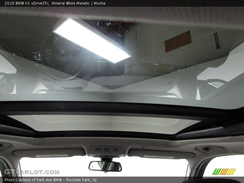 Mineral White Metallic / Mocha 2016 BMW X3 xDrive35i