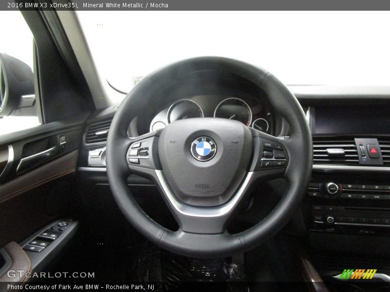 Mineral White Metallic / Mocha 2016 BMW X3 xDrive35i