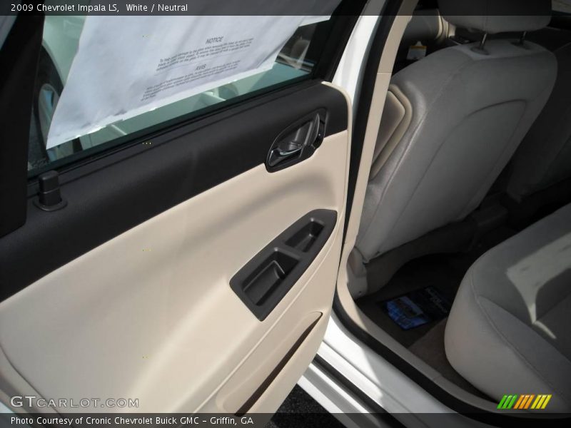 White / Neutral 2009 Chevrolet Impala LS