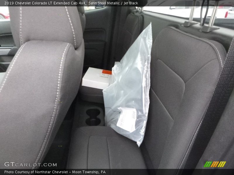 Satin Steel Metallic / Jet Black 2019 Chevrolet Colorado LT Extended Cab 4x4