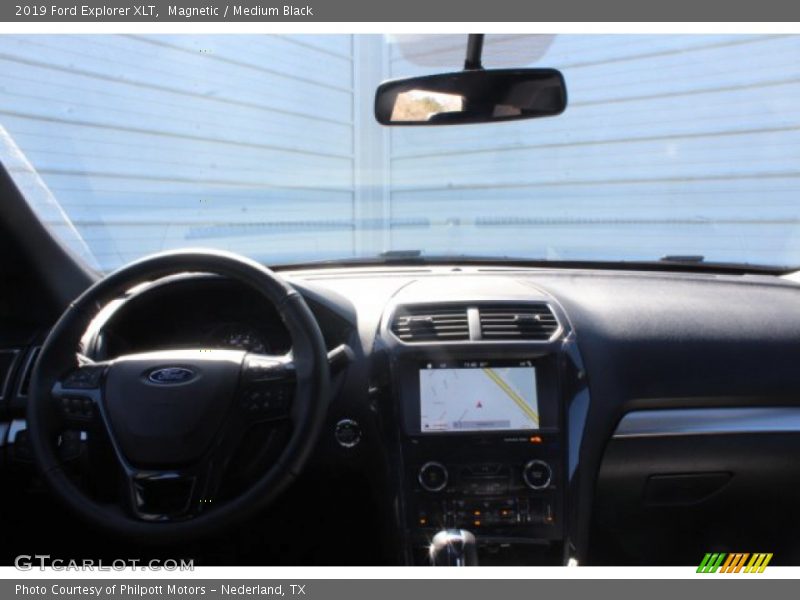 Magnetic / Medium Black 2019 Ford Explorer XLT