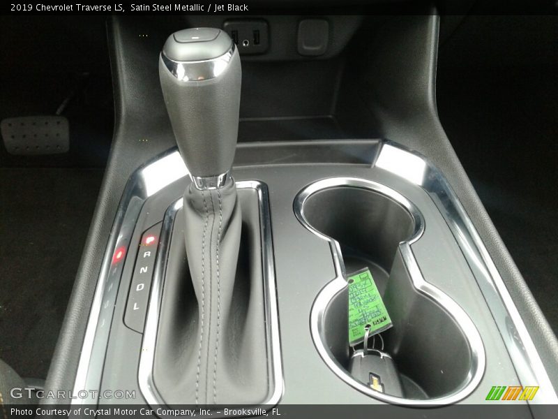 Satin Steel Metallic / Jet Black 2019 Chevrolet Traverse LS