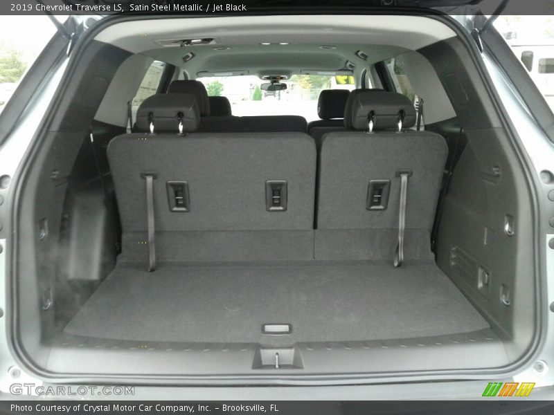Satin Steel Metallic / Jet Black 2019 Chevrolet Traverse LS