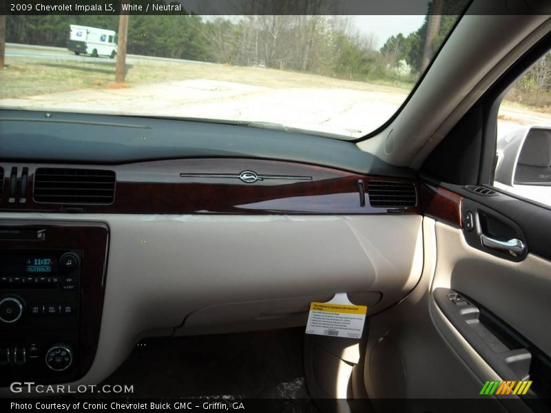 White / Neutral 2009 Chevrolet Impala LS