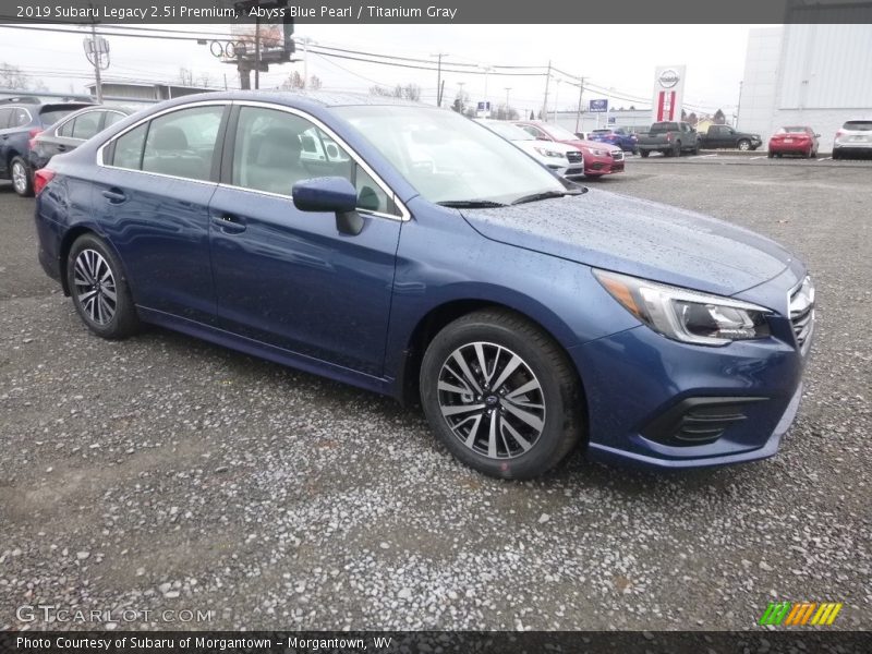 Abyss Blue Pearl / Titanium Gray 2019 Subaru Legacy 2.5i Premium