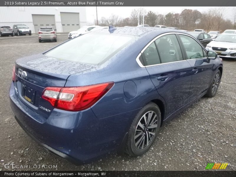 Abyss Blue Pearl / Titanium Gray 2019 Subaru Legacy 2.5i Premium