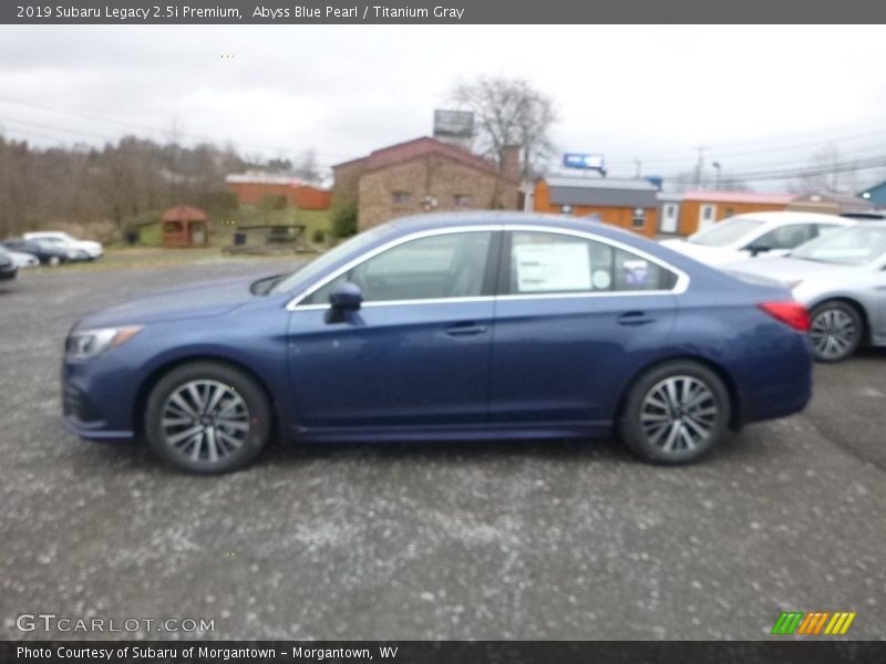 Abyss Blue Pearl / Titanium Gray 2019 Subaru Legacy 2.5i Premium