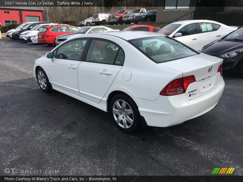 Taffeta White / Ivory 2007 Honda Civic LX Sedan