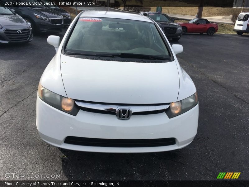 Taffeta White / Ivory 2007 Honda Civic LX Sedan