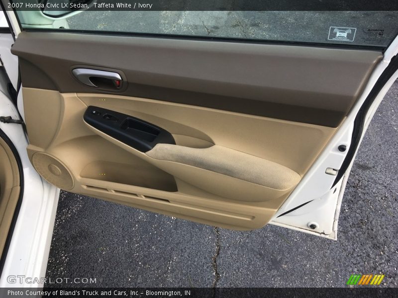Taffeta White / Ivory 2007 Honda Civic LX Sedan