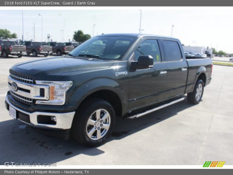 Guard / Earth Gray 2018 Ford F150 XLT SuperCrew