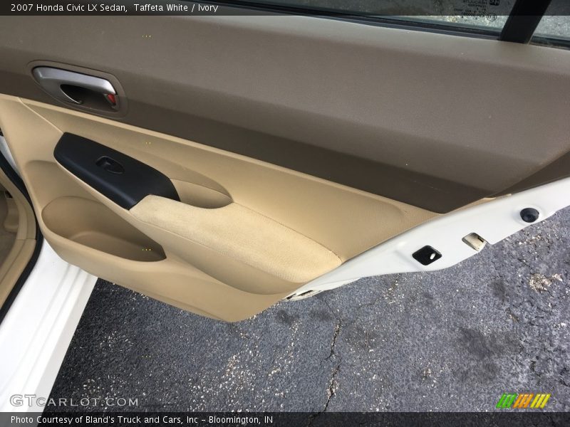 Taffeta White / Ivory 2007 Honda Civic LX Sedan