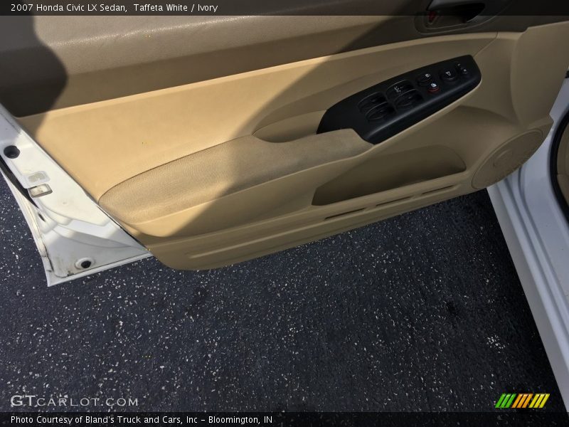 Taffeta White / Ivory 2007 Honda Civic LX Sedan