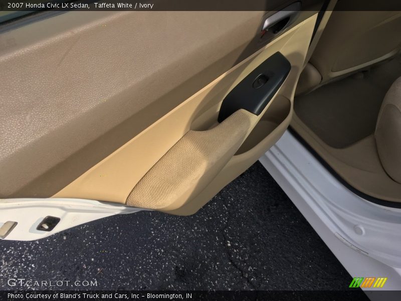 Taffeta White / Ivory 2007 Honda Civic LX Sedan