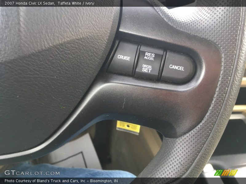Taffeta White / Ivory 2007 Honda Civic LX Sedan