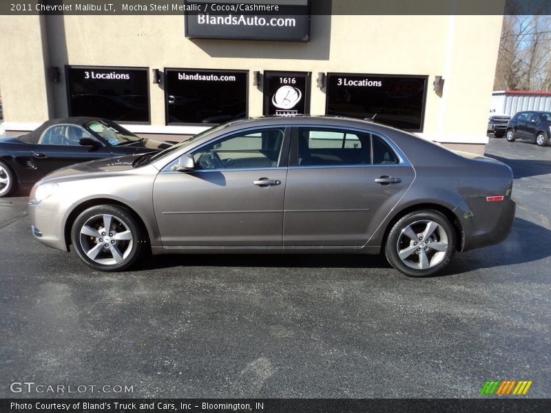 Mocha Steel Metallic / Cocoa/Cashmere 2011 Chevrolet Malibu LT