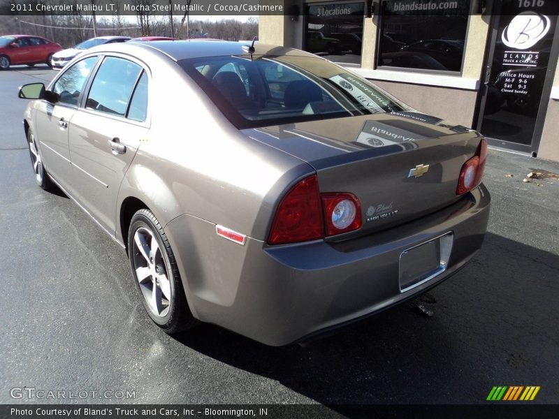 Mocha Steel Metallic / Cocoa/Cashmere 2011 Chevrolet Malibu LT