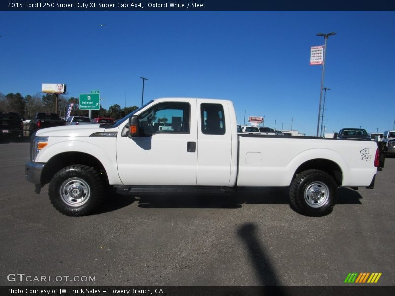 Oxford White / Steel 2015 Ford F250 Super Duty XL Super Cab 4x4