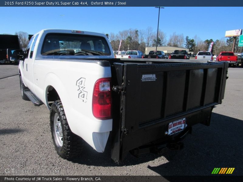 Oxford White / Steel 2015 Ford F250 Super Duty XL Super Cab 4x4