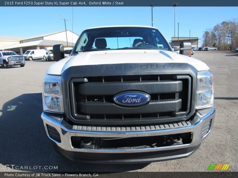 Oxford White / Steel 2015 Ford F250 Super Duty XL Super Cab 4x4