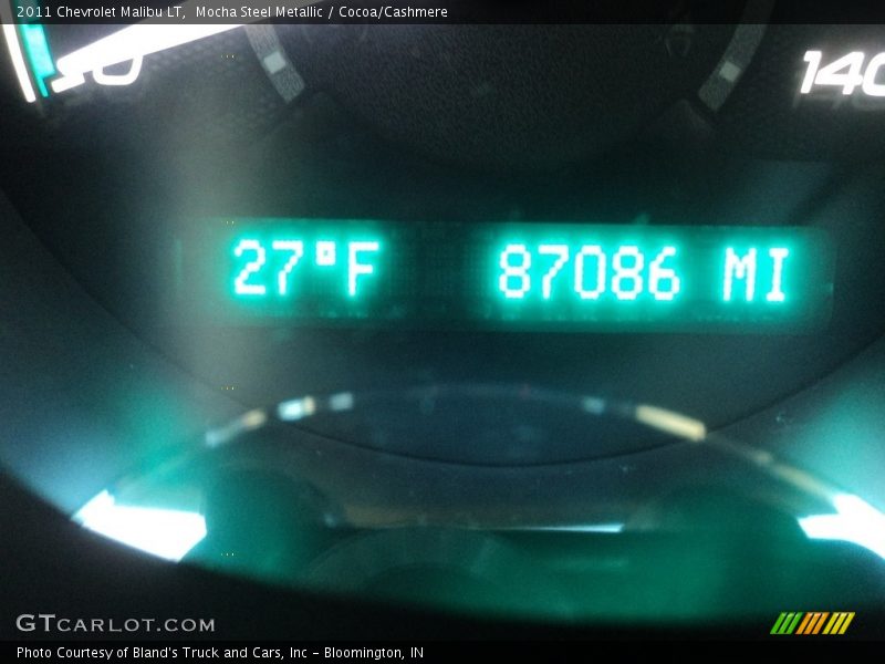 Mocha Steel Metallic / Cocoa/Cashmere 2011 Chevrolet Malibu LT