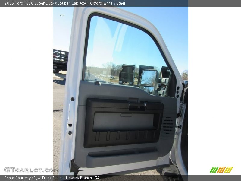 Oxford White / Steel 2015 Ford F250 Super Duty XL Super Cab 4x4
