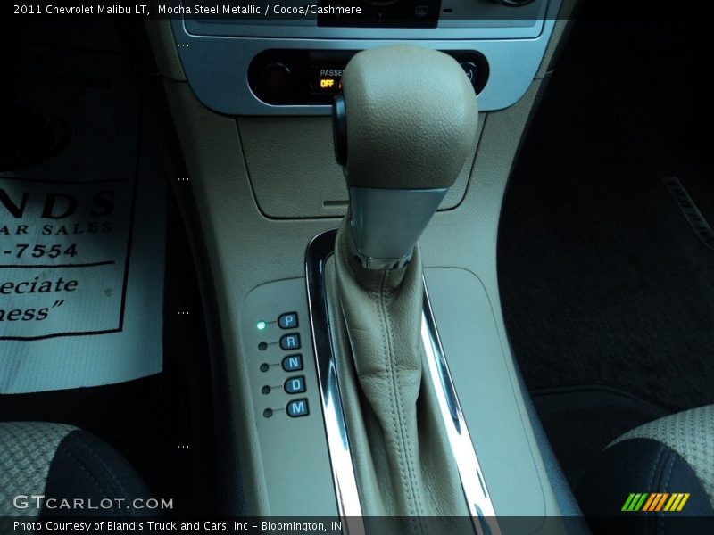 Mocha Steel Metallic / Cocoa/Cashmere 2011 Chevrolet Malibu LT