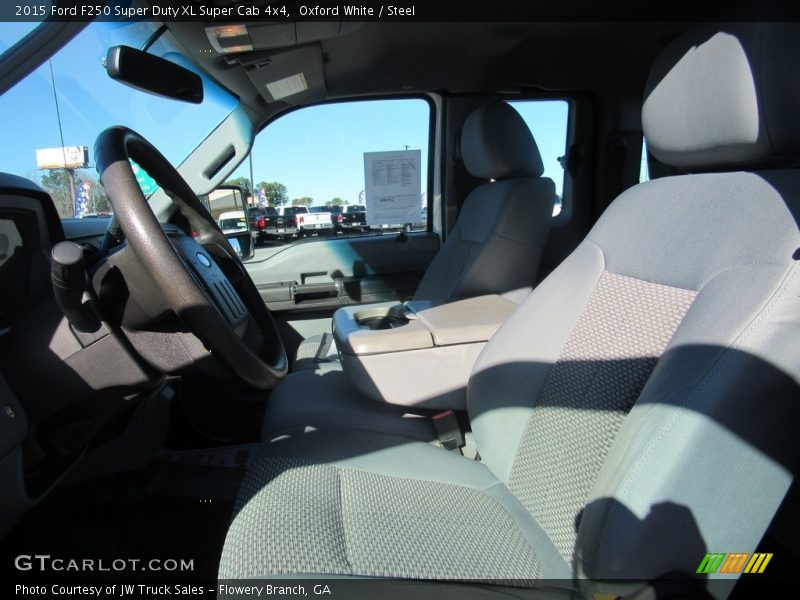 Oxford White / Steel 2015 Ford F250 Super Duty XL Super Cab 4x4