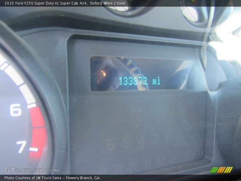 Oxford White / Steel 2015 Ford F250 Super Duty XL Super Cab 4x4