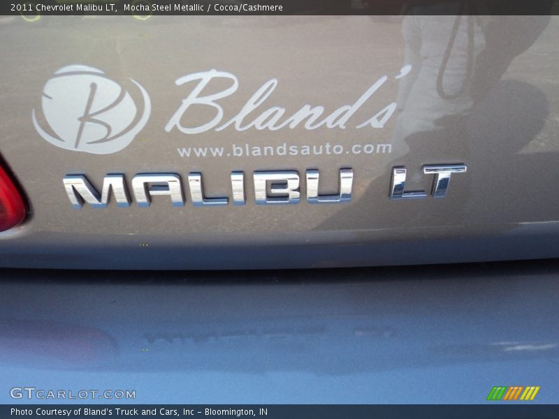 Mocha Steel Metallic / Cocoa/Cashmere 2011 Chevrolet Malibu LT