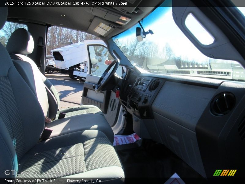 Oxford White / Steel 2015 Ford F250 Super Duty XL Super Cab 4x4
