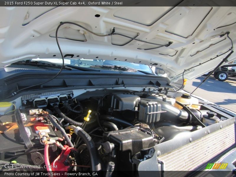 Oxford White / Steel 2015 Ford F250 Super Duty XL Super Cab 4x4