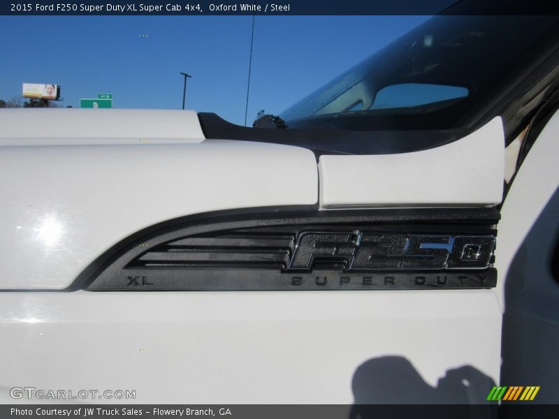 Oxford White / Steel 2015 Ford F250 Super Duty XL Super Cab 4x4