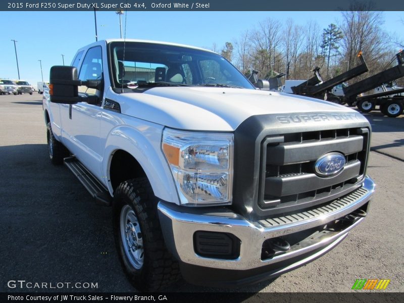 Oxford White / Steel 2015 Ford F250 Super Duty XL Super Cab 4x4