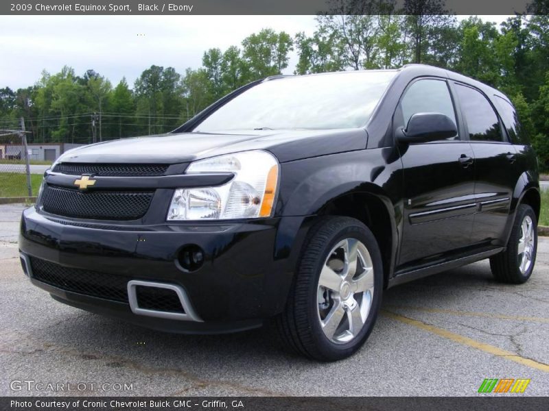 Black / Ebony 2009 Chevrolet Equinox Sport