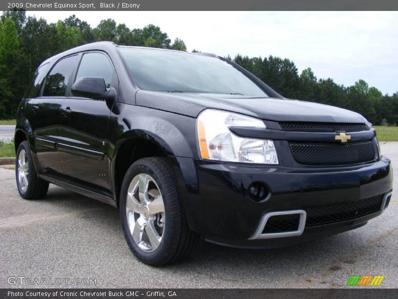 Black / Ebony 2009 Chevrolet Equinox Sport