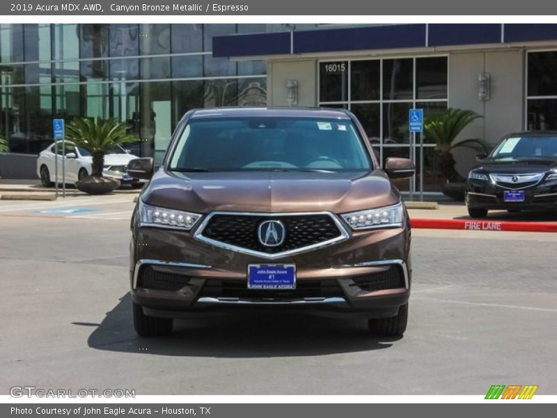 Canyon Bronze Metallic / Espresso 2019 Acura MDX AWD